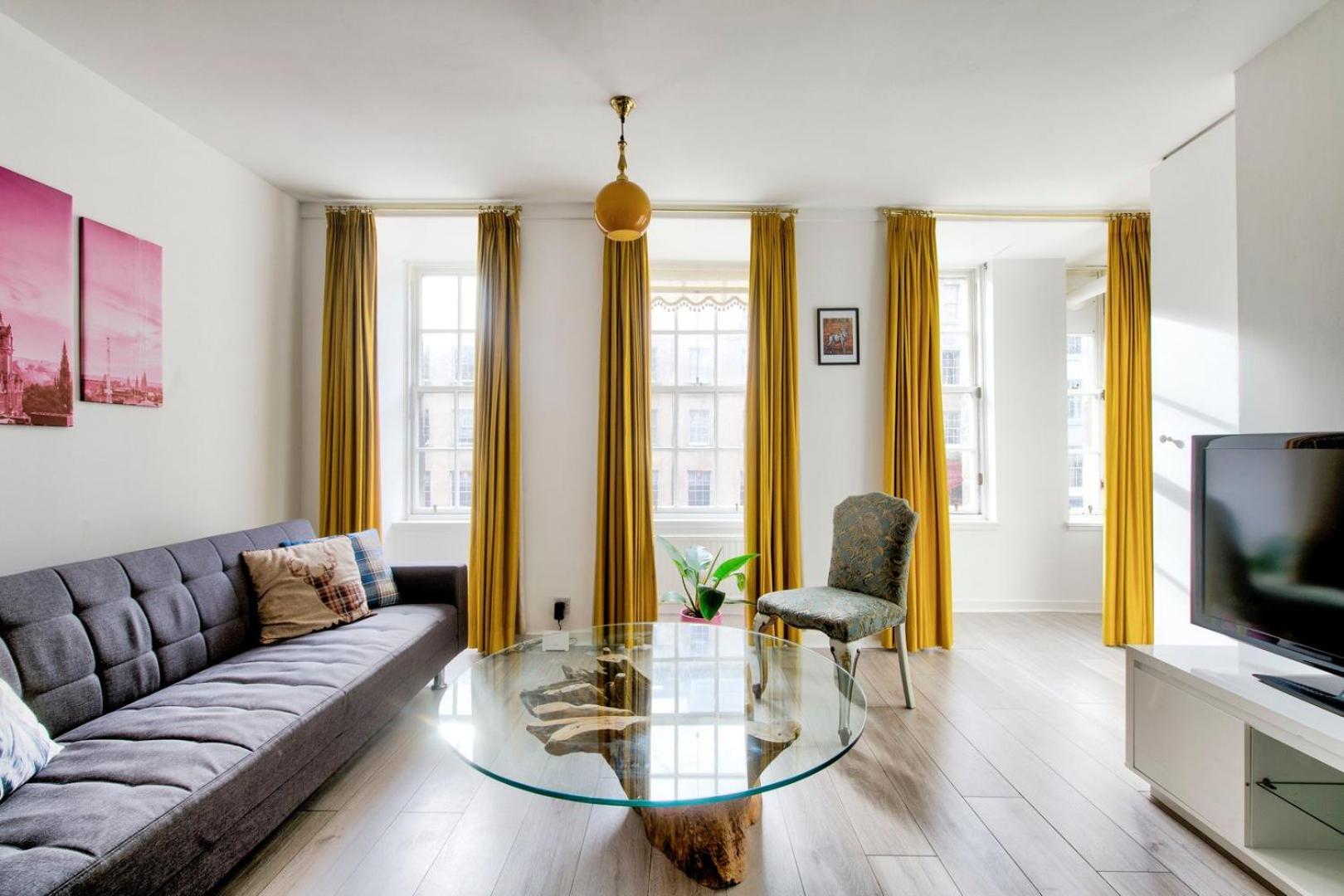 Guestready - Bright & Airy 1Br Flat In Center Leilighet Edinburgh Eksteriør bilde